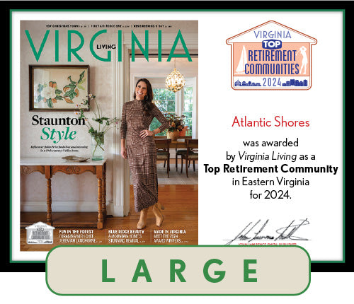 Official Top Retirement Communities 2024 Winner's Plaque, L (19.75" x 15")