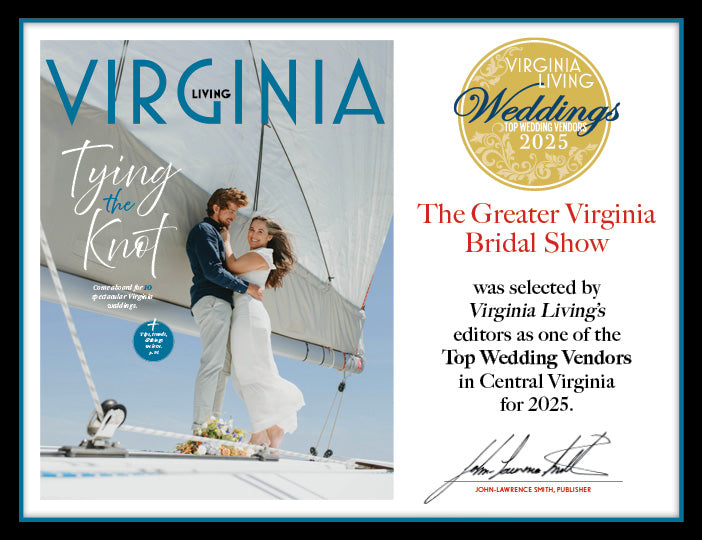 Official Top Wedding Vendors 2025 Plaque, L (19.75" x 15")